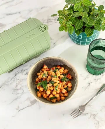 Lékué ατμομάγειρας - Πράσινο, με δίσκο, σετ 2 τεμαχίων - Lékué