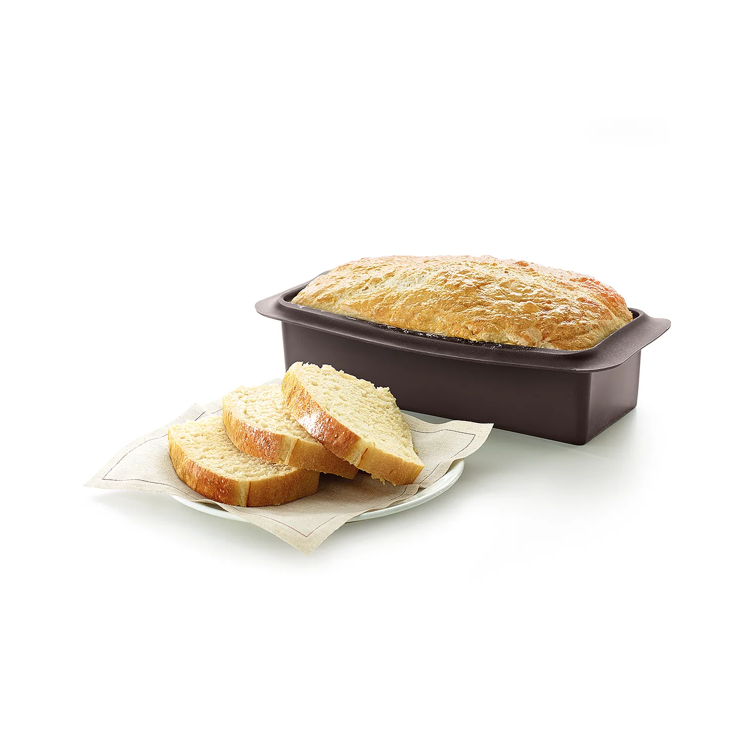 Lékué φόρμα σιλικόνης 25 εκ., Καφέ Lékué