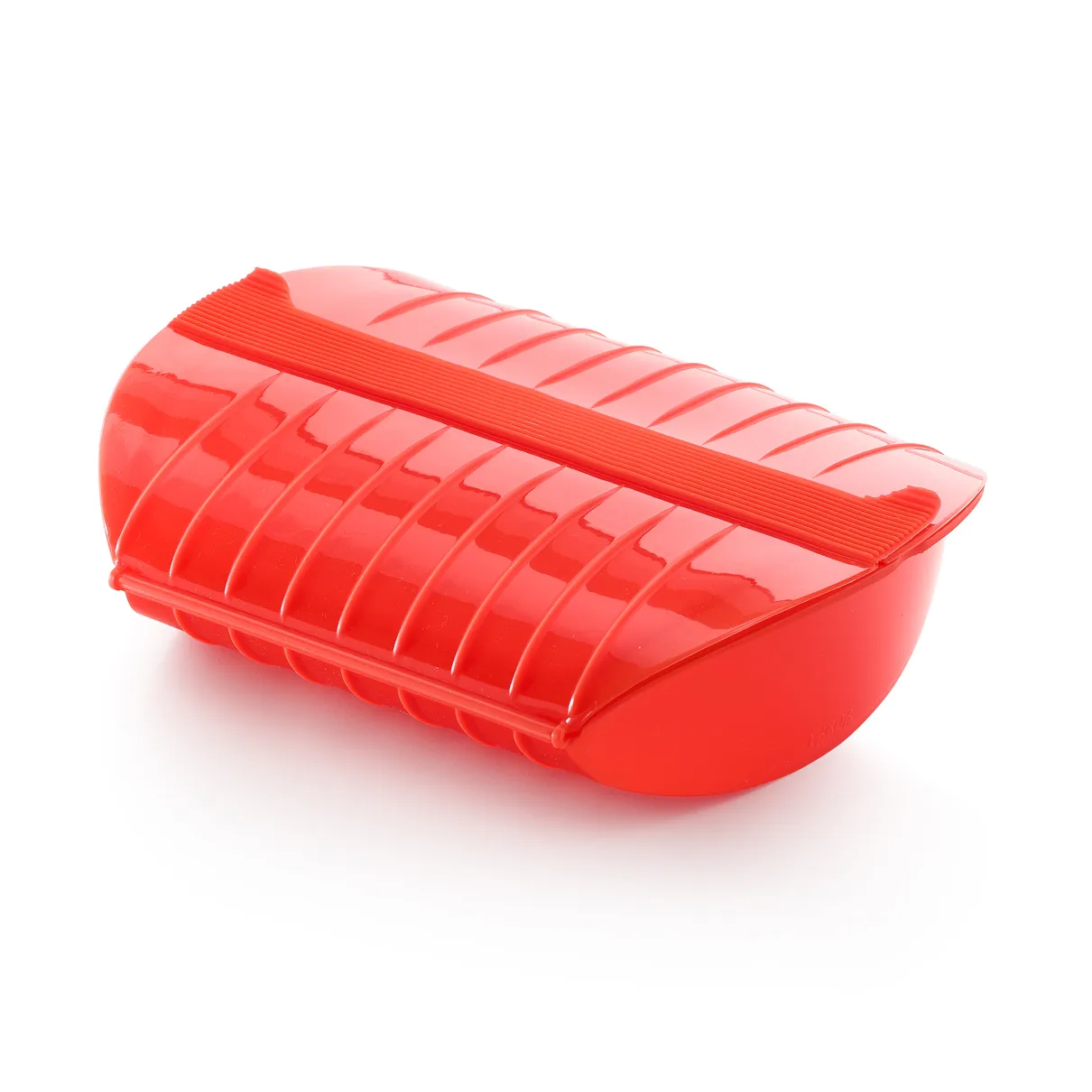 Ατμομάγειρας μικροκυμάτων Lékué 3-4 μερίδες., Κόκκινο Lékué