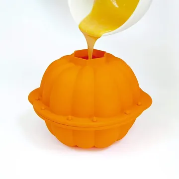 Lékué φόρμα σιλικόνης 3D Halloween κολοκύθα - Πορτοκαλί - Lékué