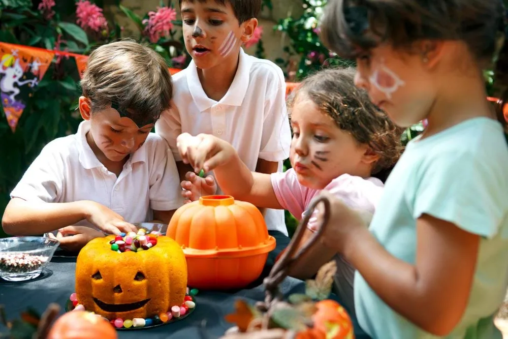 Lékué φόρμα σιλικόνης 3D Halloween κολοκύθα, Πορτοκαλί Lékué