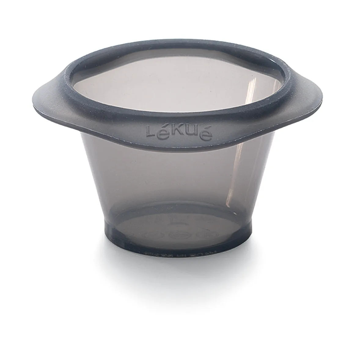 Lékué φόρμες σιλικόνης lava cake 6 τεμάχια, Μάυρο Lékué