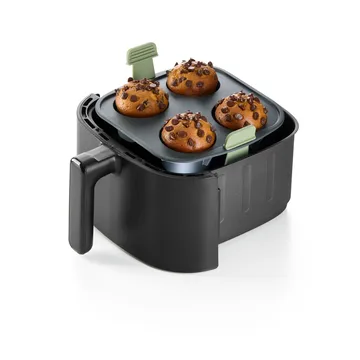 Lékué φόρμα για muffins Air fryer 4τμχ - Grey - Lékué