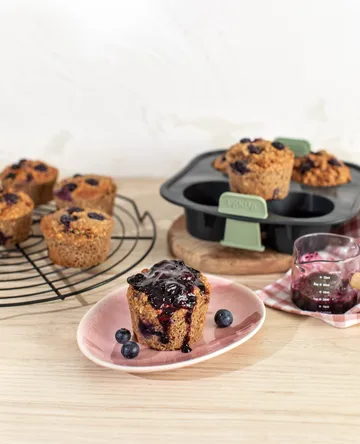 Lékué φόρμα για muffins Air fryer 4τμχ - Grey - Lékué