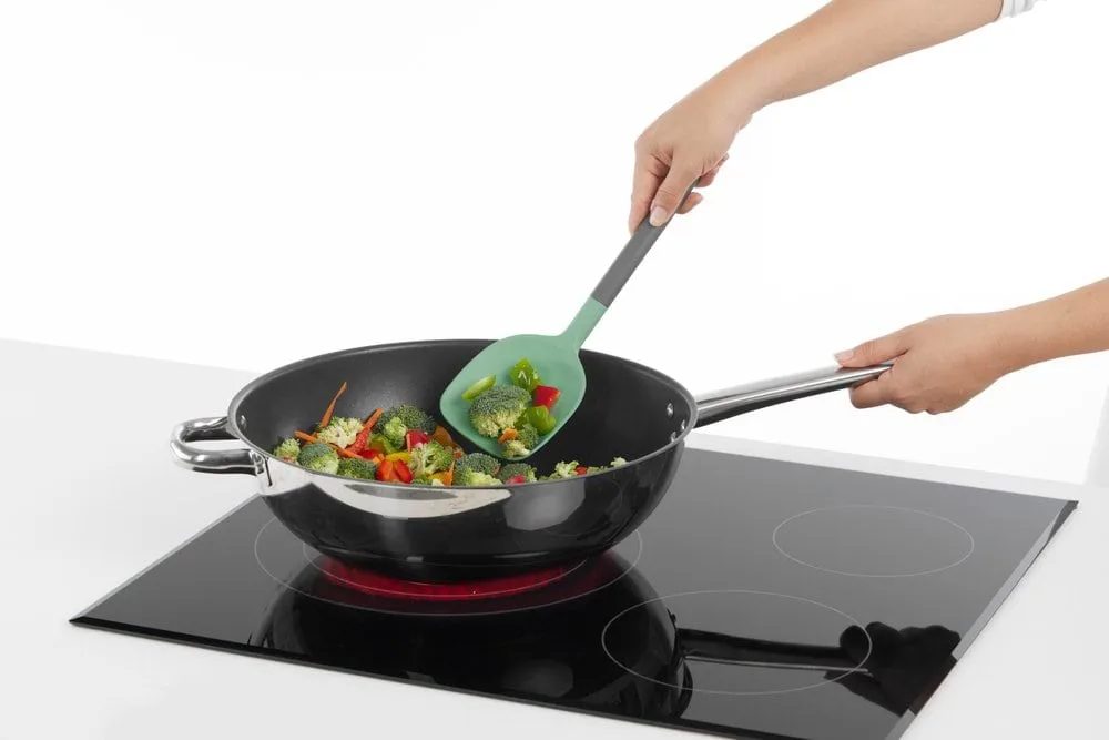 Lékué non scratch σπάτουλα wok 31,4 εκ., Πράσινο Lékué