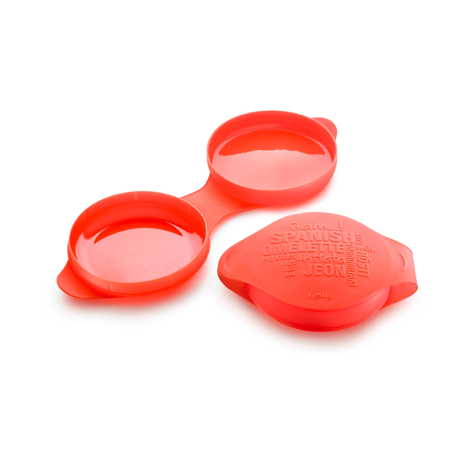 Lékué φόρμα για ισπανική ομελέτα μικροκυμάτων, Κόκκινο Lékué