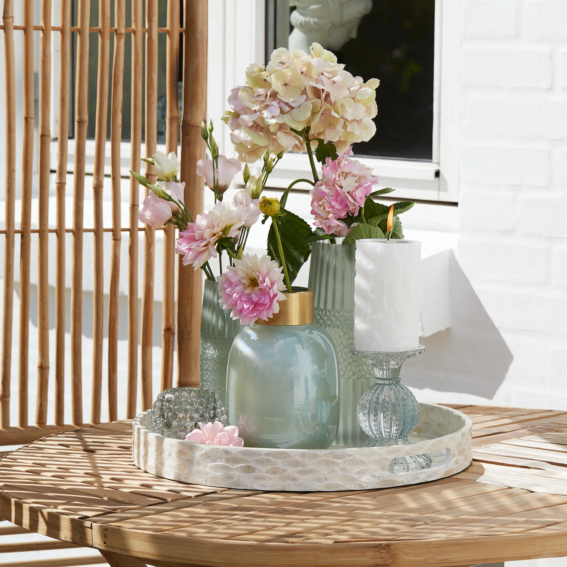 Alma βάζο 33 cm, Πράσινο του iceberg Lene Bjerre