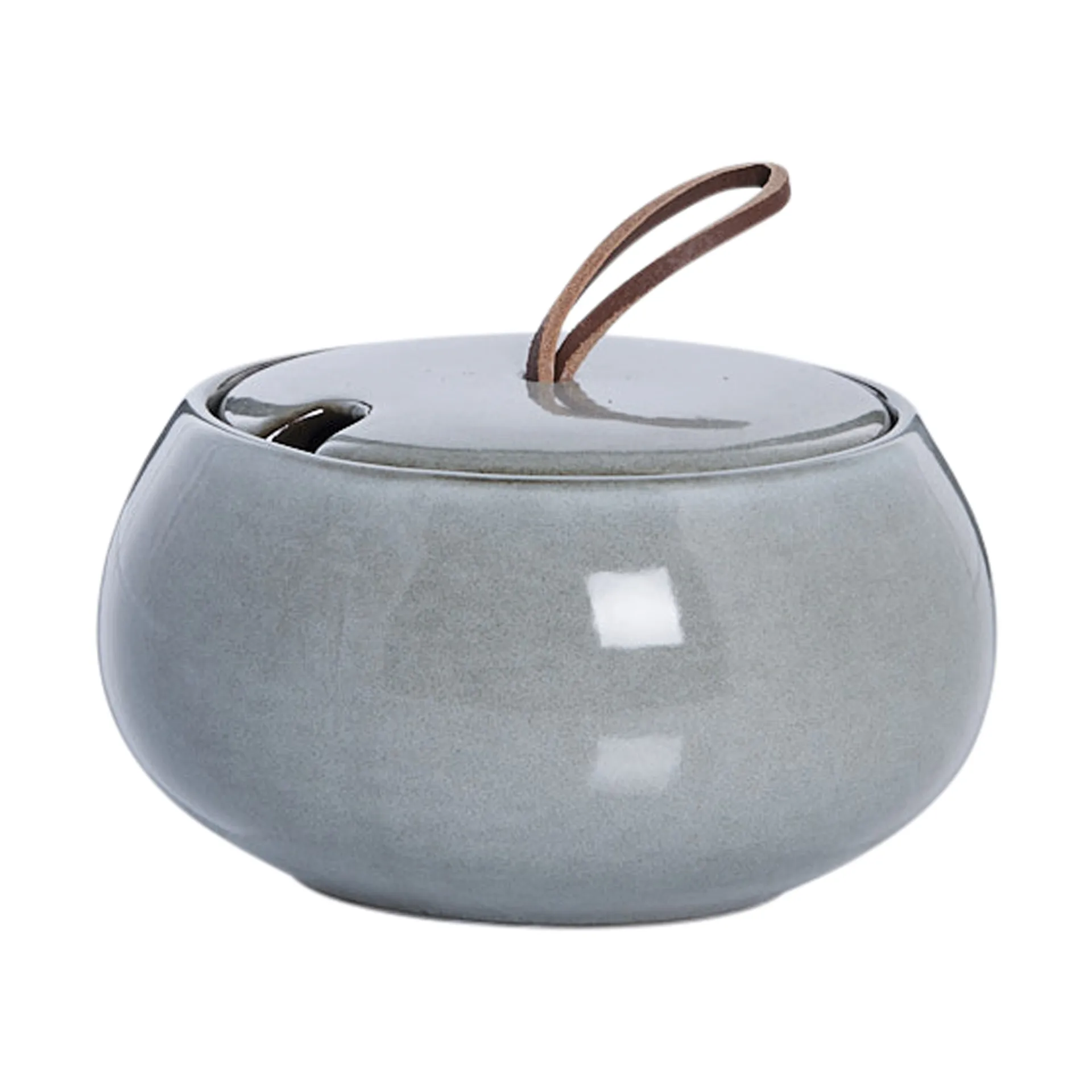 Ζαχαροθήκη Amera με καπάκι Ø13 cm, Grey Lene Bjerre