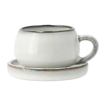 Amera φλιτζάνι εσπρέσο με πιατάκι - λευκή άμμος - Lene Bjerre