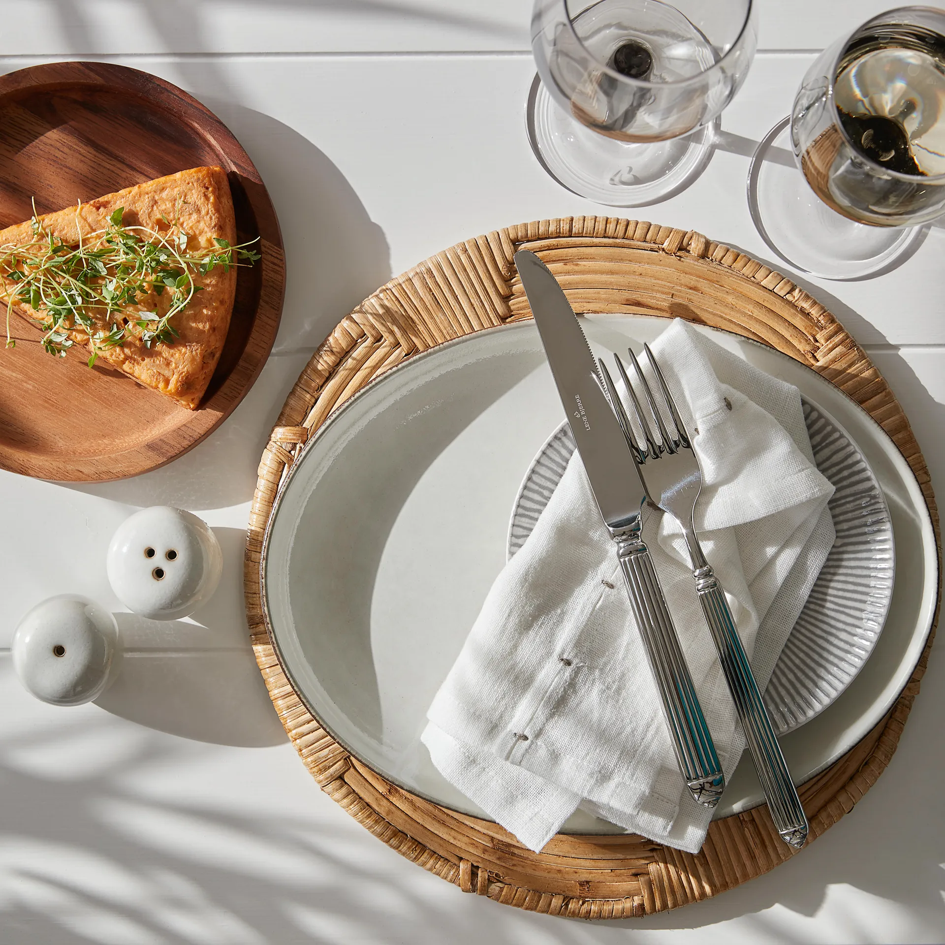 Amera αλατιέρα και πιπεριέρα, Λευκή άμμος Lene Bjerre