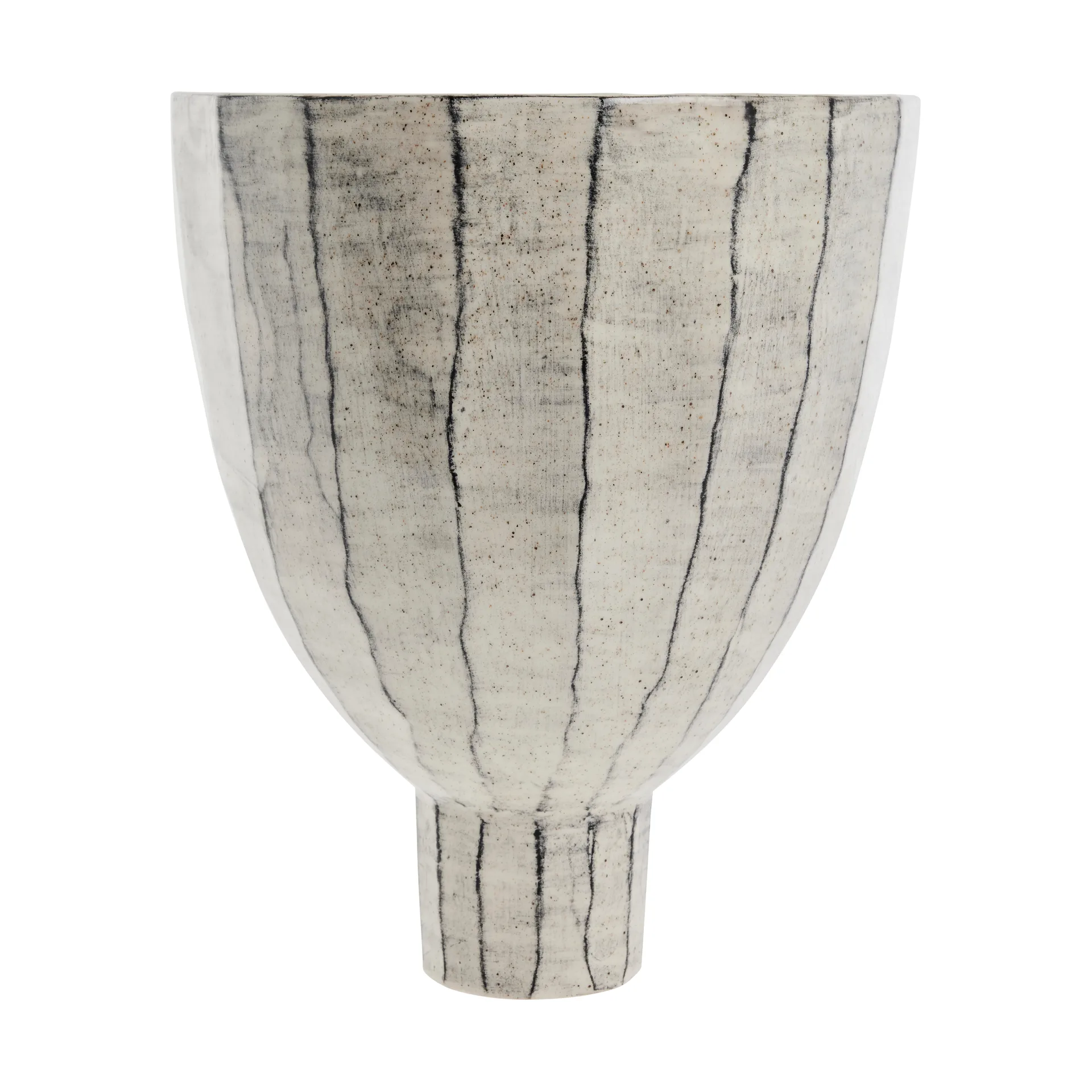 Cassie διακοσμητικό μπολ Ø28 cm, Off White-Black Lene Bjerre