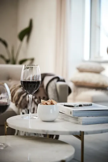 Clara μπολ Ø9.5 cm - Λευκό-ανοιχτό χρυσαφί - Lene Bjerre