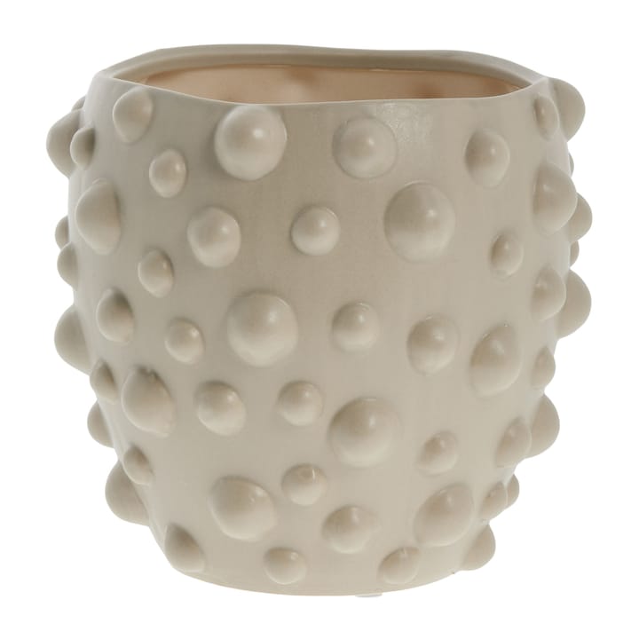 Doelle γλάστρα Ø17.5 cm - Χρώμα του λινού - Lene Bjerre