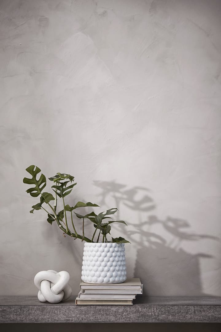Dotsie γλάστρα Ø18 cm, Λευκό Lene Bjerre