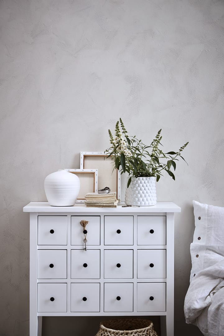 Dotsie γλάστρα Ø18 cm, Λευκό Lene Bjerre