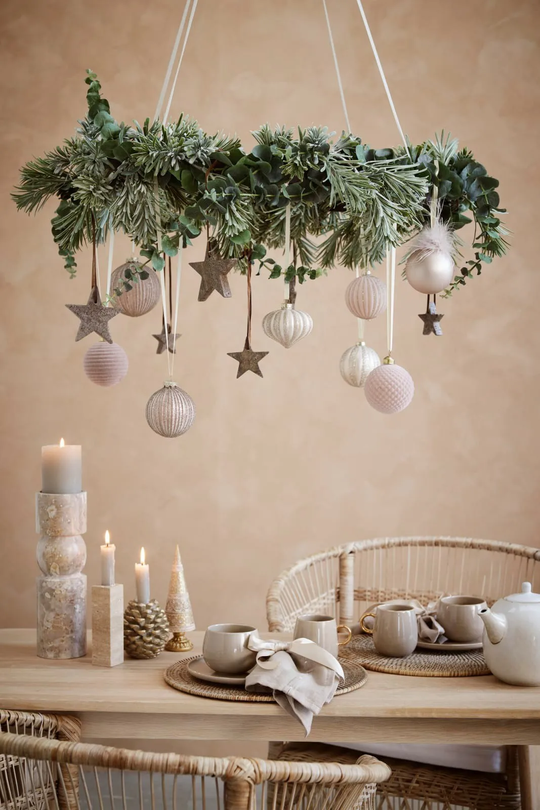 Elina αστέρι χριστουγεννιάτικου δέντρου 6.5 cm, Καφέ Lene Bjerre