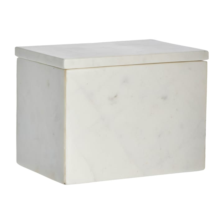 Κουτί αποθήκευσης Ellia μαρμάρινο 16.5x11.5 cm - White - Lene Bjerre