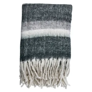 Friola ριχτάρι 170x130 cm - Γκρι-υπόλευκο - Lene Bjerre