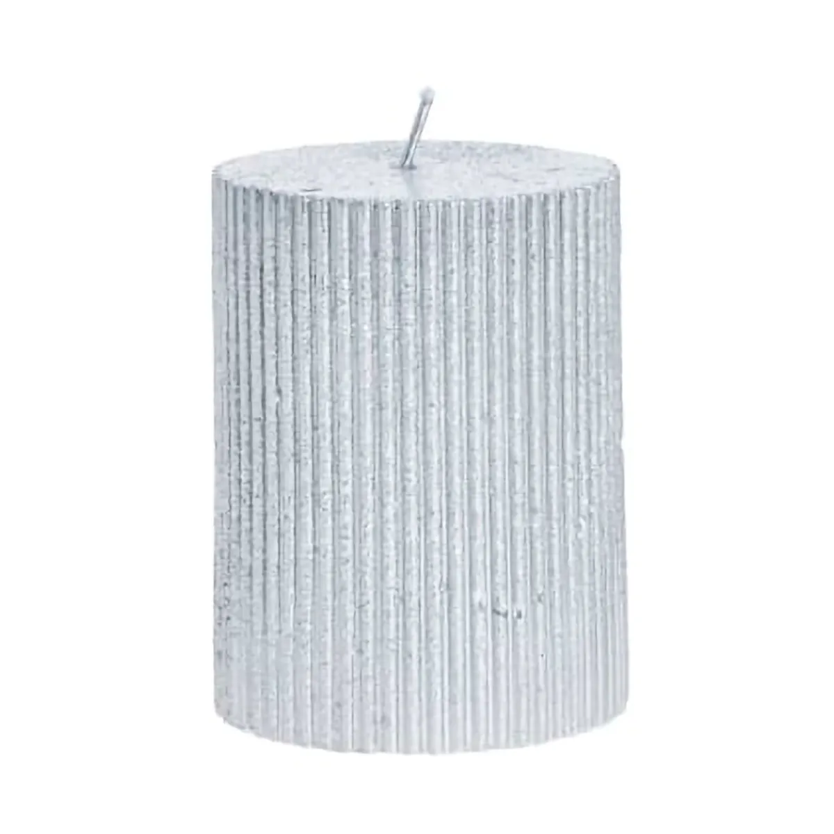 Lissa κερί Ø7x10 εκ., Ασήμι Lene Bjerre