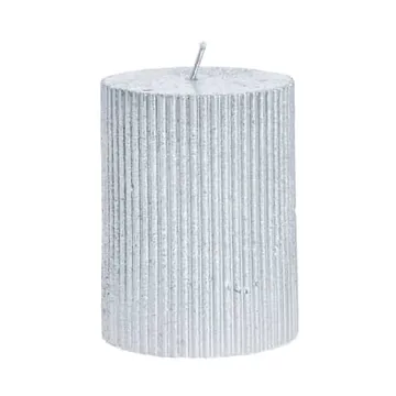 Lissa κερί Ø7x10 εκ. - Ασήμι - Lene Bjerre