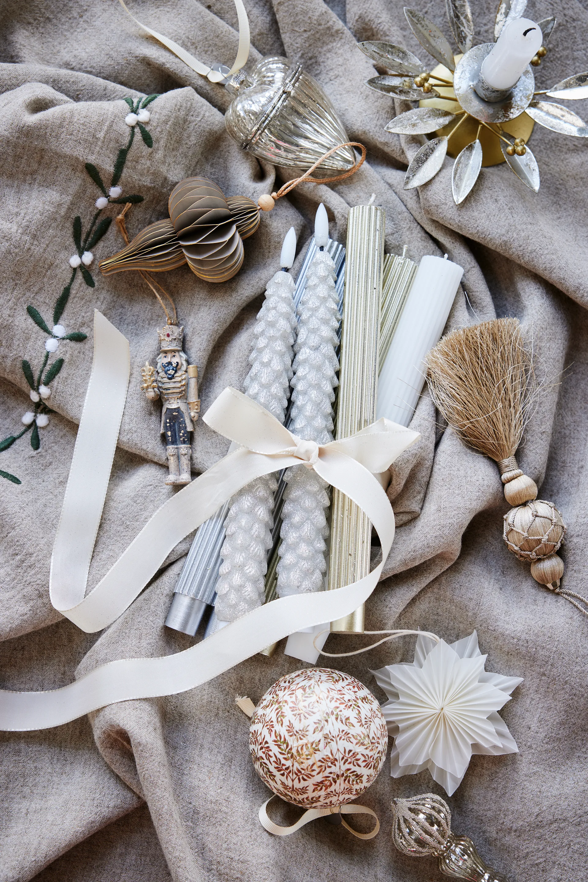 Livissia κηροπήγιο 24,5 εκ. 2 τεμάχια, Άσπρο Lene Bjerre