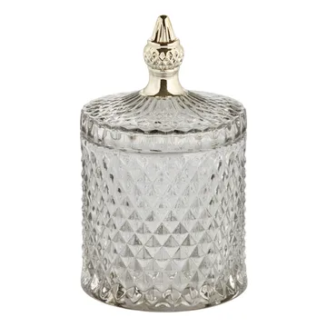 Miya βάζο αποθήκευσης 10.5 cm - Ανοιχτό γκρι - Lene Bjerre