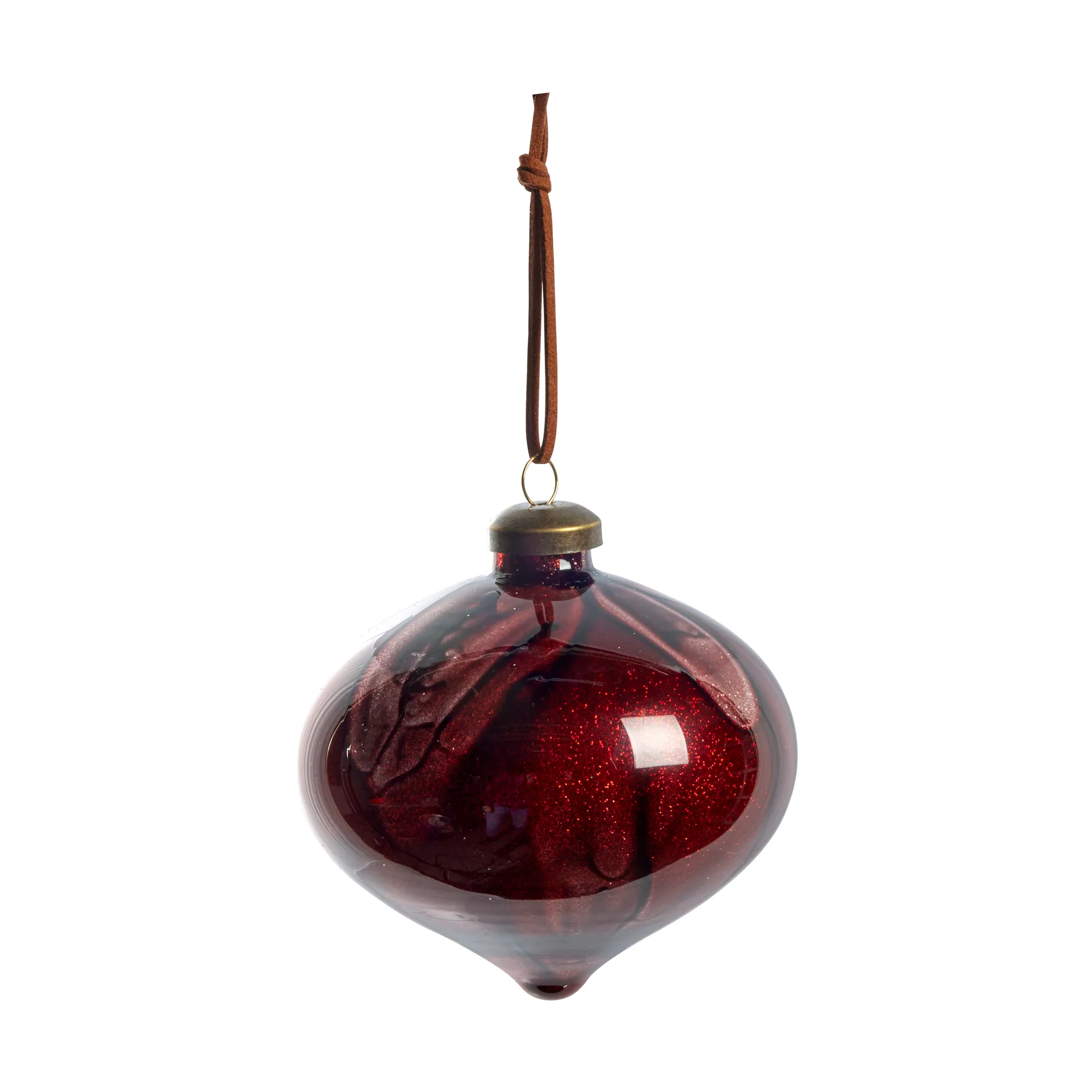 Χριστουγεννιάτικη μπάλα, Nosille, 8 cm, Χρώμα ροδιού Lene Bjerre