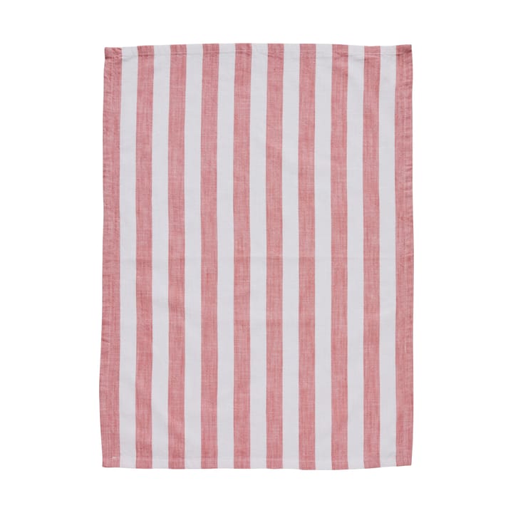 Πετσέτα κουζίνας Olivia 50x70 cm, Off White-Dark Coral Lene Bjerre
