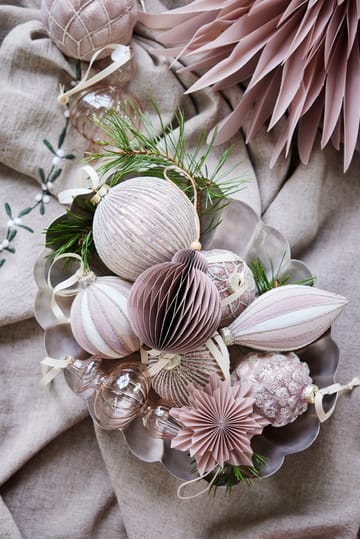 Paline διακοσμητικό κρεμαστό Ø10 εκ. - Dark rose-silver - Lene Bjerre