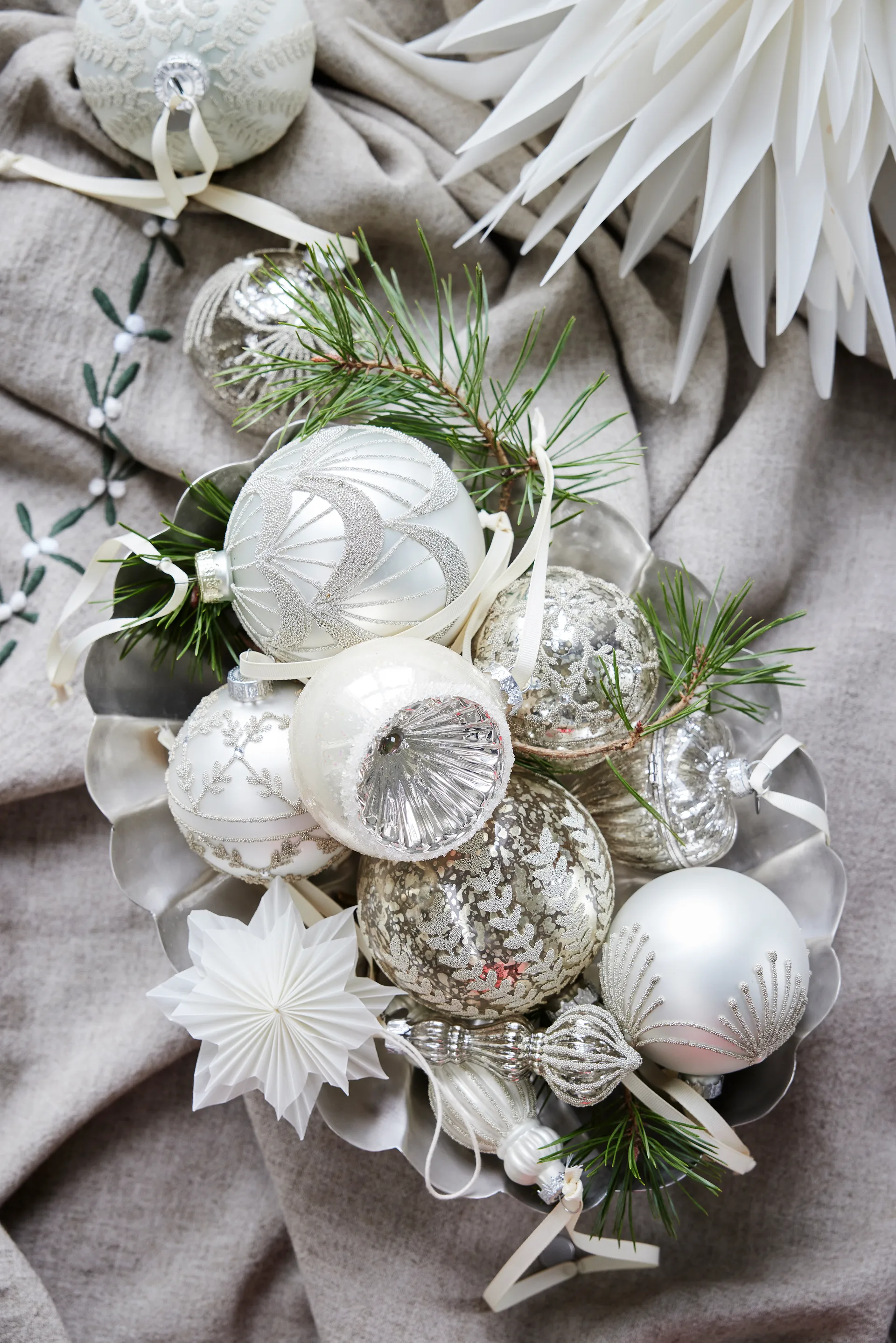 Palisa αστέρι διακοσμητικό κρεμαστό 10 εκ., Off White Lene Bjerre