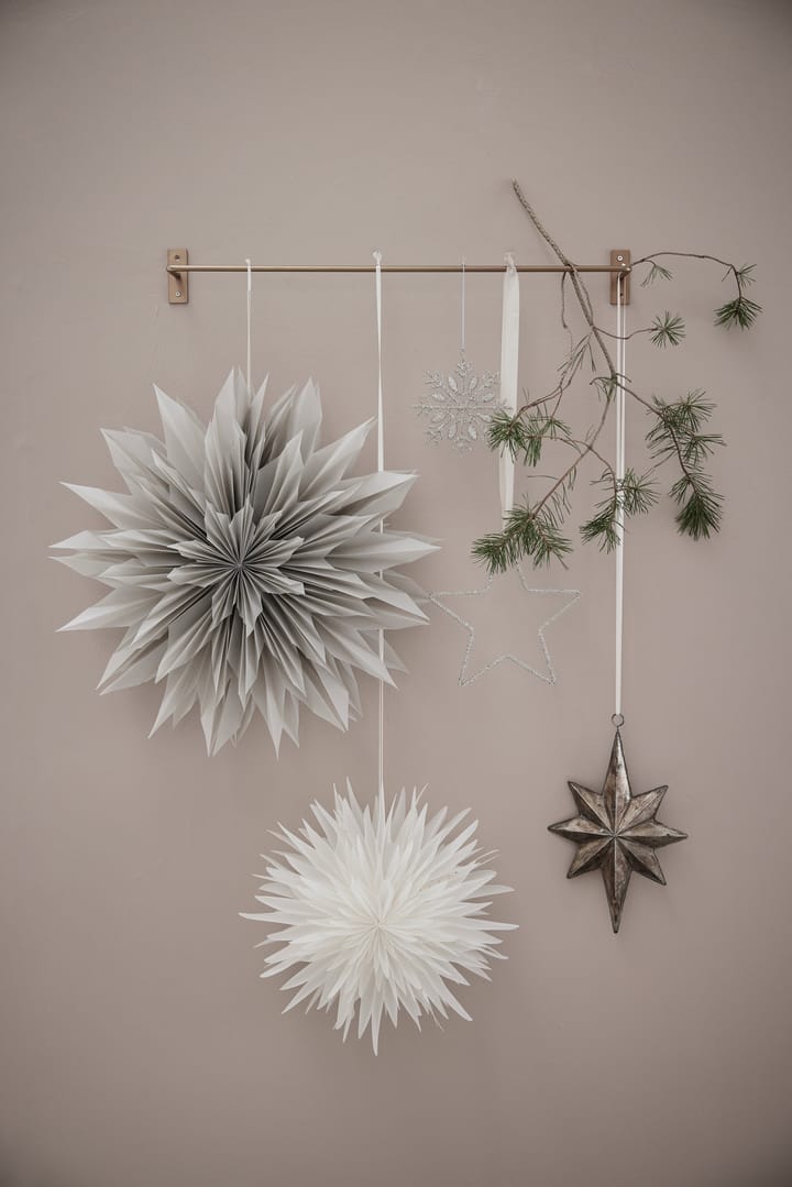 Palisia διακοσμητικό αστέρι Ø60 εκ., Light grey Lene Bjerre