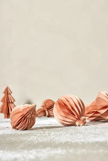 Διακοσμητικό χριστουγεννιάτικου δέντρου Pappia 13 εκ. - Rose - Lene Bjerre