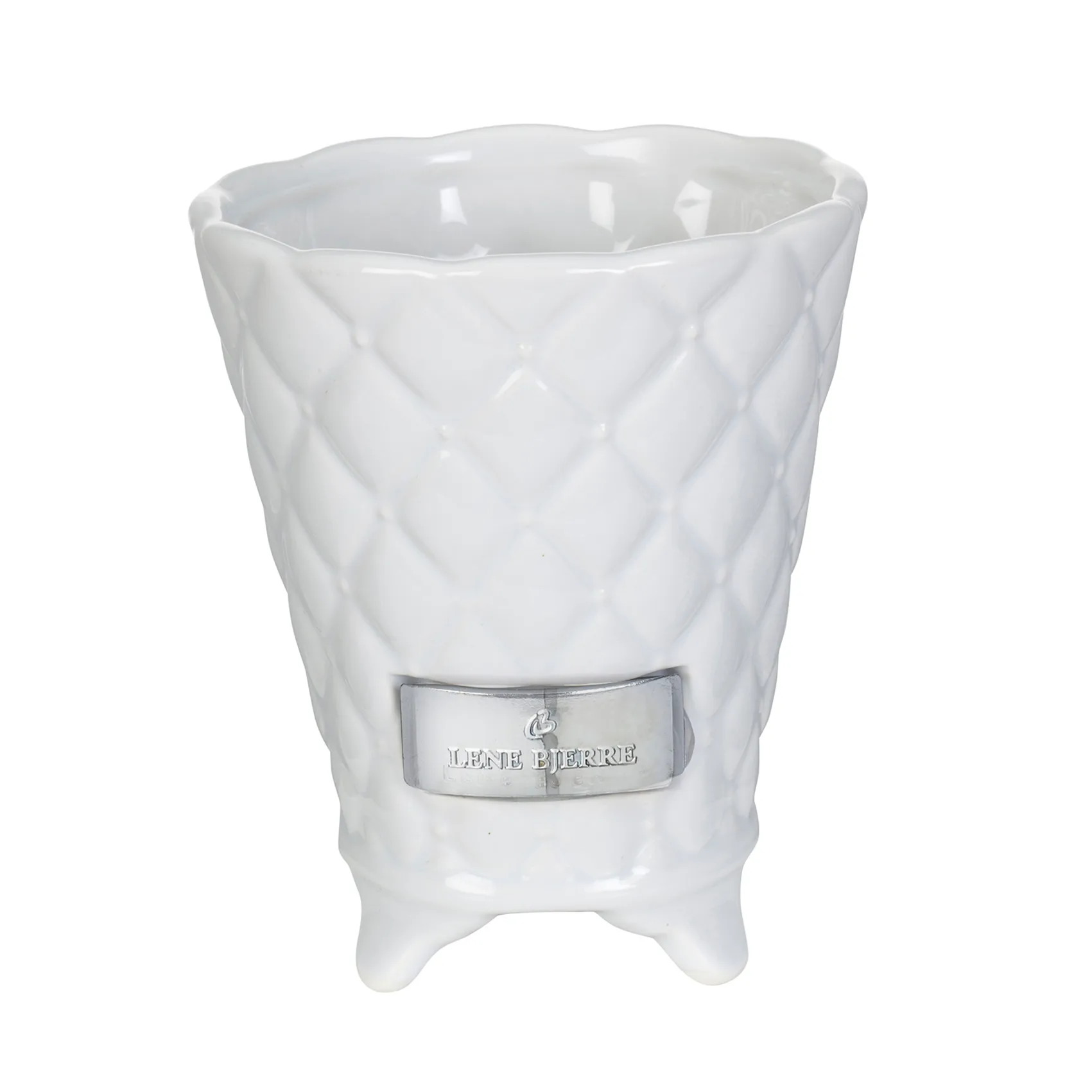 Precious γλάστρα Ø10 cm, Λευκό Lene Bjerre