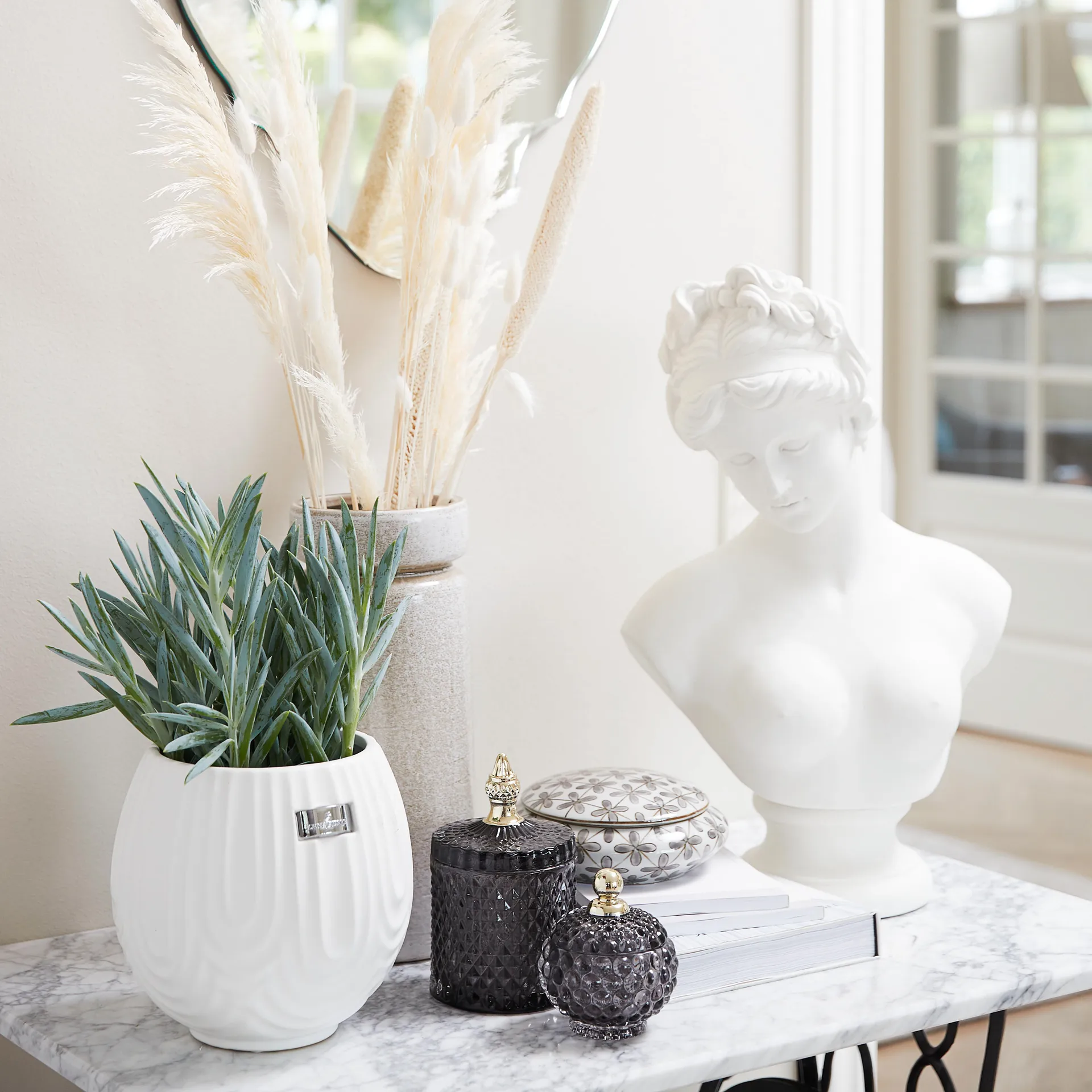 Serafina γλυπτό λευκό, 52 cm Lene Bjerre