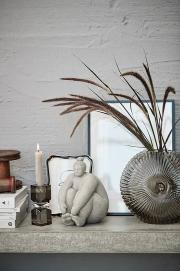 Silma κηροπήγιο σκούρο γκρι - 13,5 cm - Lene Bjerre