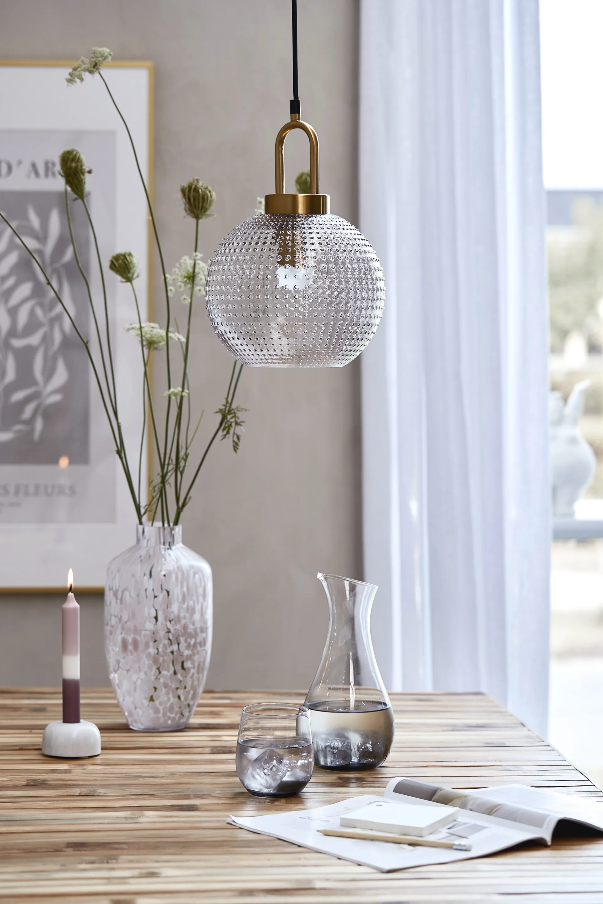 Victorinne καράφα κρασιού 1,1 l, Φιμέ Lene Bjerre