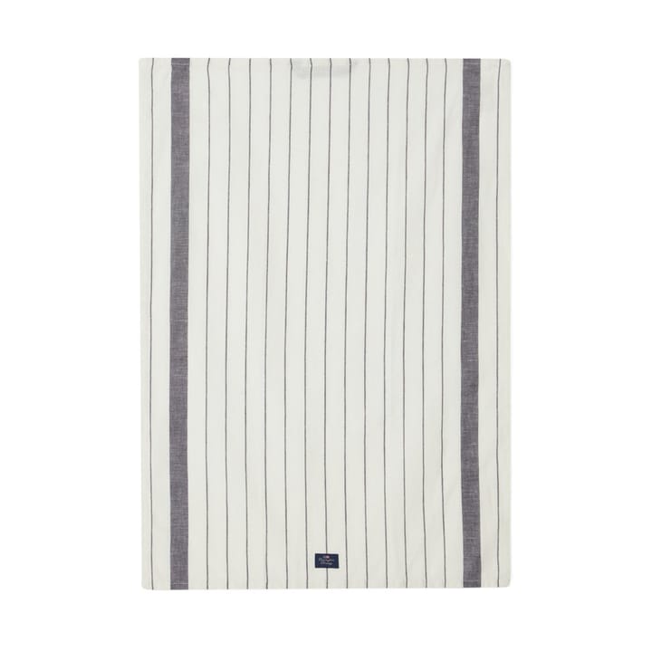 Ριγέ βαμβακερή πετσέτα κουζίνας 50x70 cm - White - Lexington