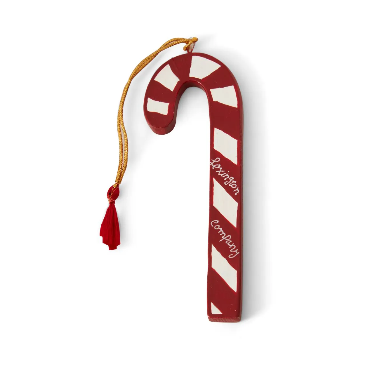 Candy Cane Papier Maché Christmas tree bauble, 12 εκ Lexington