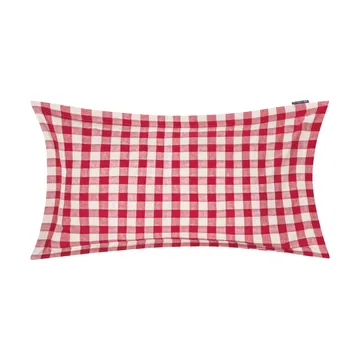 Checked Cotton Flannel μαξιλαροθήκη 50x90 εκ. - Κόκκινο-ανοιχτό μπεζ - Lexington