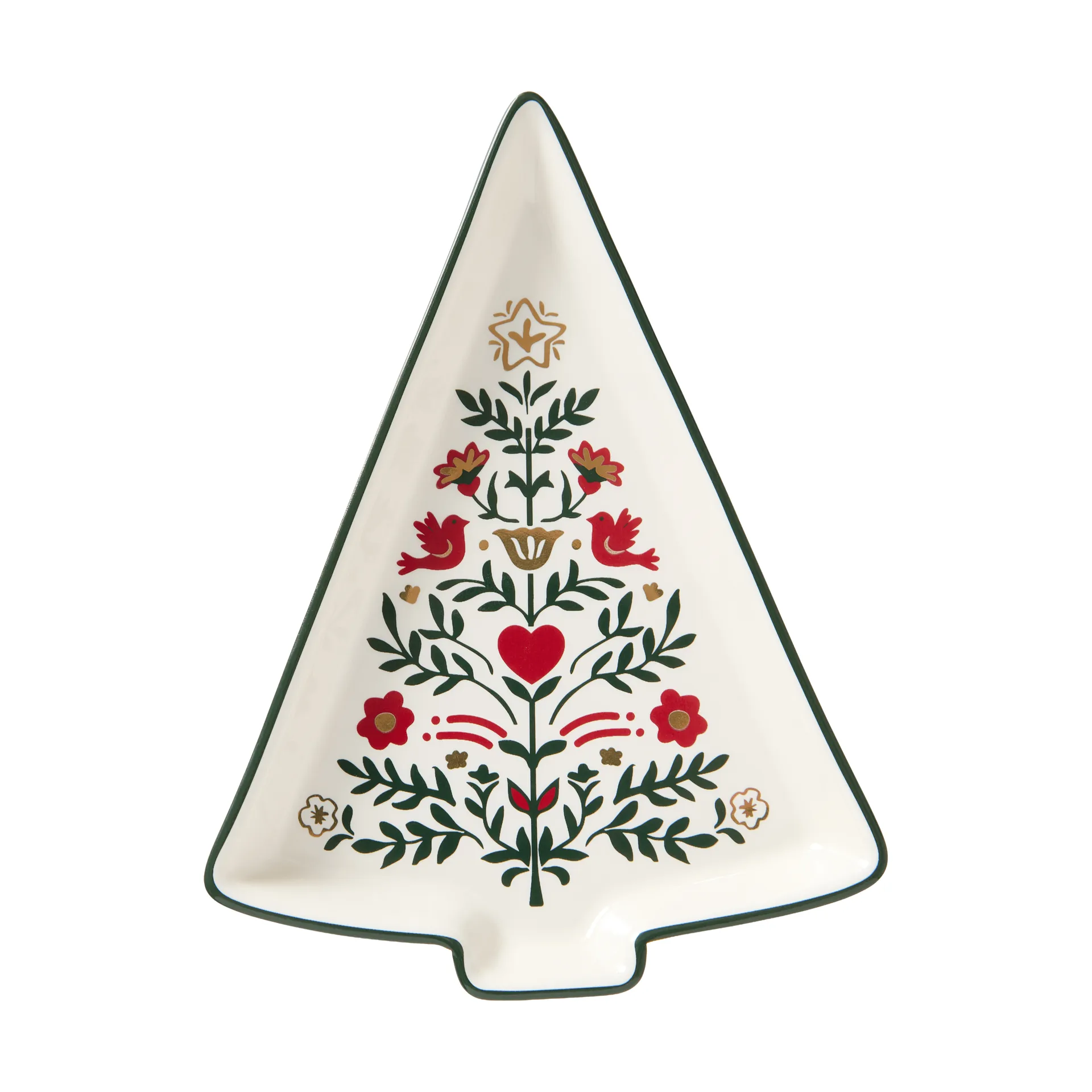 Christmas Tree πιατέλα σερβιρίσματος, Multi, 15,2x11x1,6 εκ. Lexington
