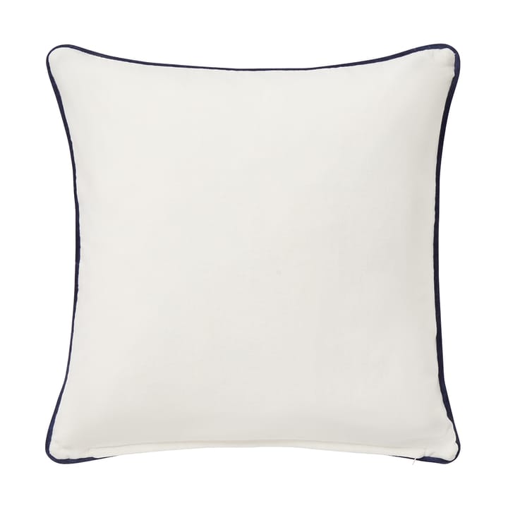 Down hill οικολογικό βαμβάκι twill μαξιλαροθήκη 50x50 cm, Blue-White Lexington