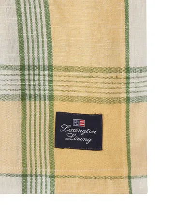 Πασχαλινό τραπεζομάντηλο Easter Linen/Cotton 150x250 cm - Yellow-green - Lexington