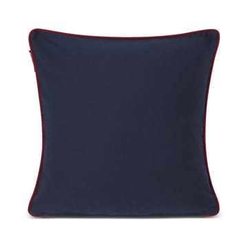 Evening Skis Org Cotton Twill Μαξιλαροθήκη, 50x50 εκ - σκούρο μπλε-λευκό multi - Lexington