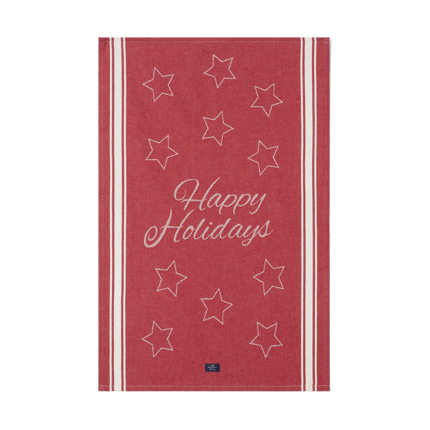 Πετσέτα κουζίνας Happy Holidays 50x70 εκ., Κόκκινο Lexington