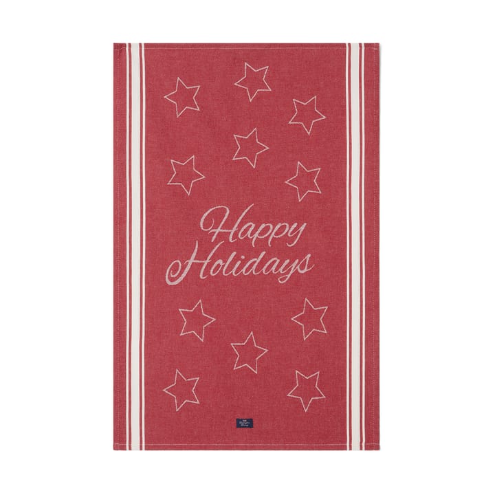 Πετσέτα κουζίνας Happy Holidays 50x70 εκ., Κόκκινο Lexington