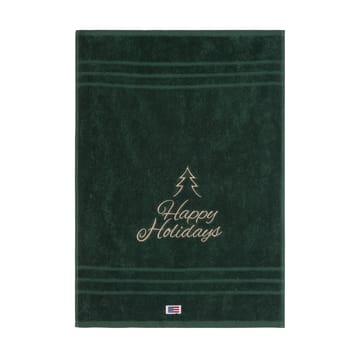 Happy Holidays Juniper οικολογική πετσέτα 50x70 cm - Green-Light Beige - Lexington