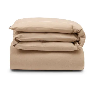 Herringbone Flannel παπλωματοθήκη 150x210 cm - Μπεζ-υπόλευκο - Lexington