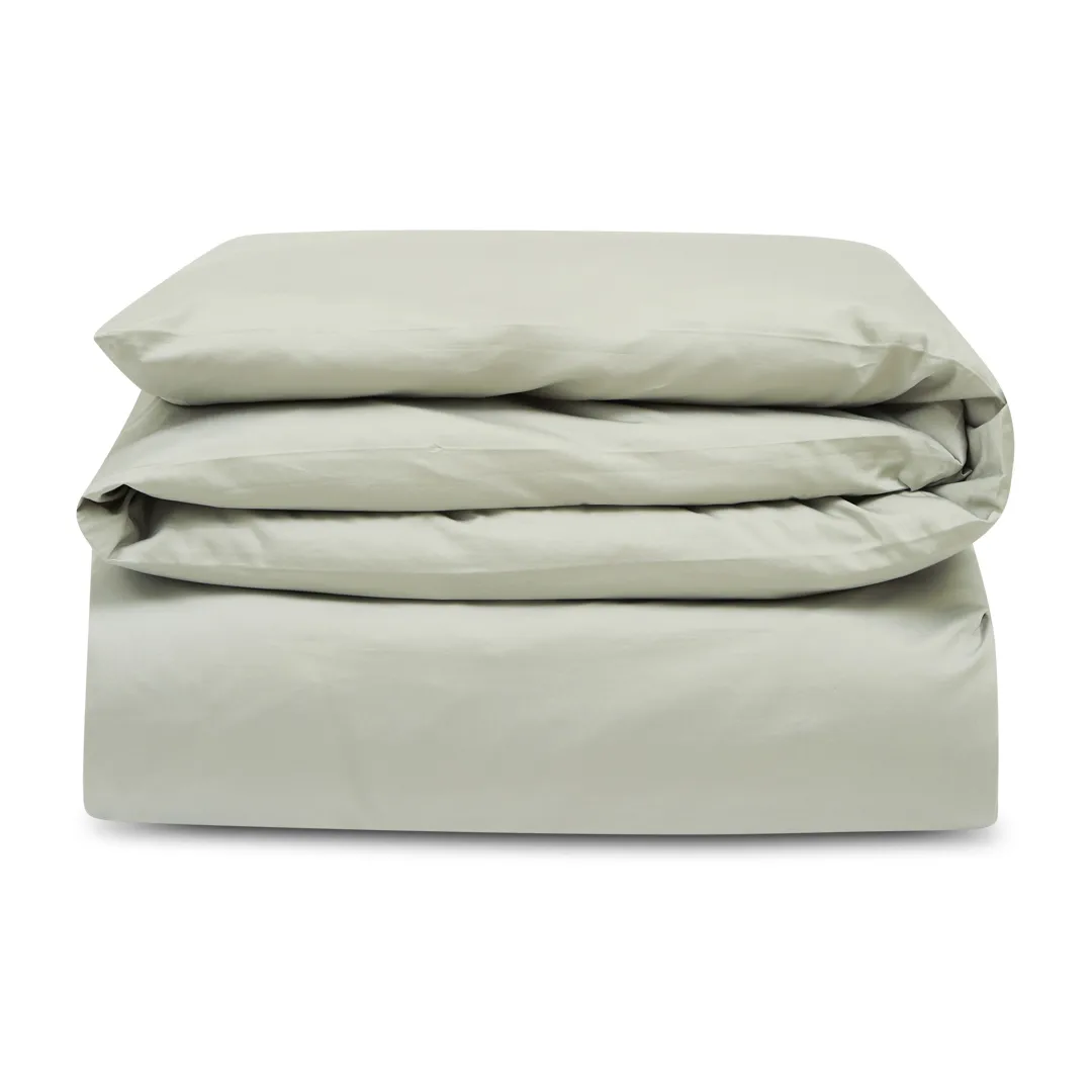 Hotel Cotton Sateen παπλωματοθήκη 150x210 cm, Πράσινο του φασκόμηλου Lexington