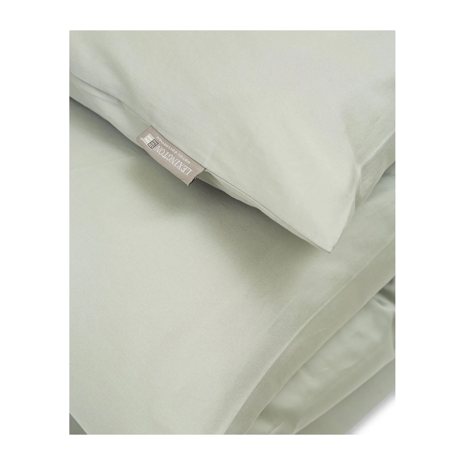 Hotel Cotton Sateen παπλωματοθήκη 220x220 cm, Πράσινο του φασκόμηλου Lexington