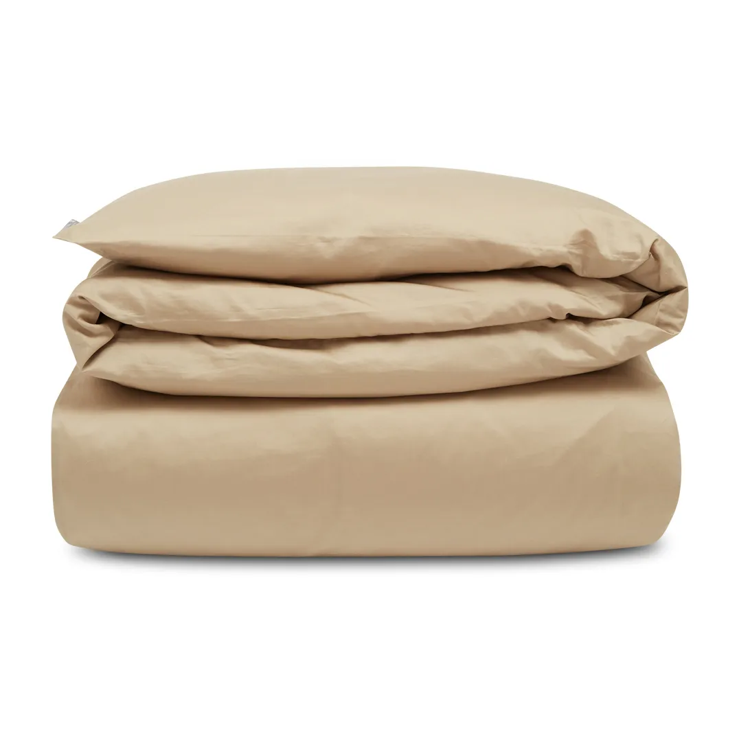 Hotel Cotton Sateen παπλωματοθήκη 220x220 cm, Ανοιχτό μπεζ Lexington